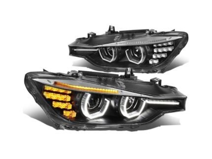 Projector Headlights with LED DRL and Sequential Turn Signals